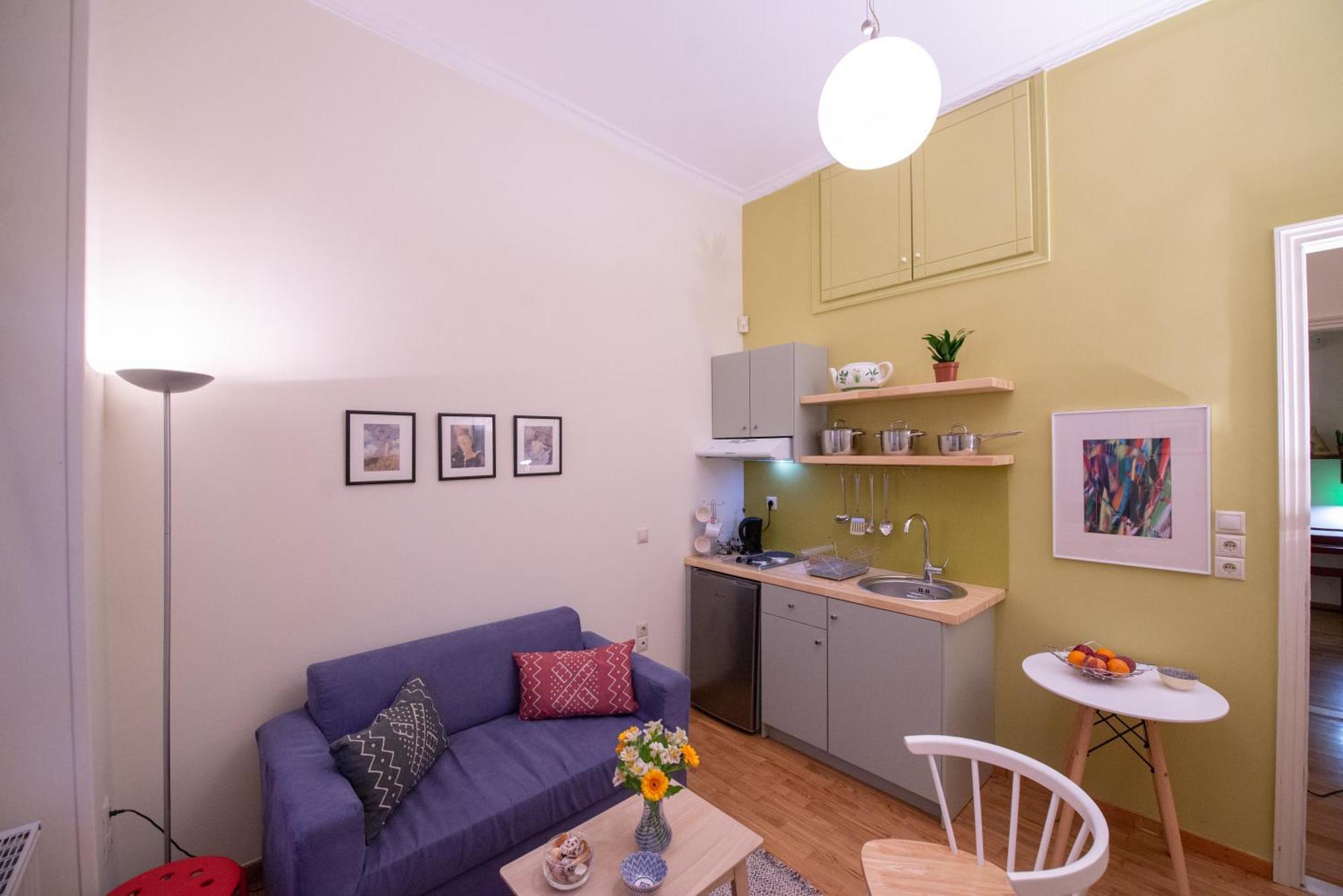 Garden-Studio In A Mansion-Athens-Chalandri Center מראה חיצוני תמונה