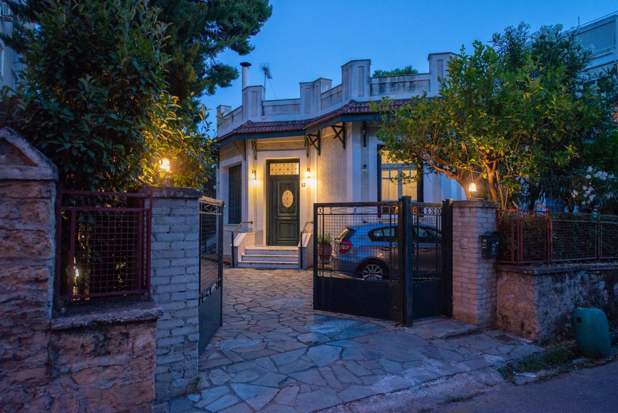 Garden-Studio In A Mansion-Athens-Chalandri Center מראה חיצוני תמונה